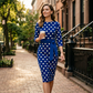 ⏰ Countdown läuft – 50% nur noch 3 Tage! Elegantes Retro-Kleid mit Polka-Dots für Damen
