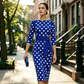 ⏰ Countdown läuft – 50% nur noch 3 Tage! Elegantes Retro-Kleid mit Polka-Dots für Damen