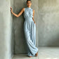 🔔 Letzte 100 Stück – solange der Vorrat reicht! Ärmelloser Jumpsuit für Damen mit Stehkragen und weitem Bein