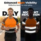 🏃‍♀️ Es wird im Akkord weggeschnappt – zögern Sie nicht! Herren Neonfarben Colorblock Sportshirt Outdoor Sicherheits-Tee