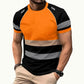 🏃‍♀️ Es wird im Akkord weggeschnappt – zögern Sie nicht! Herren Neonfarben Colorblock Sportshirt Outdoor Sicherheits-Tee
