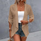 ✨Lässige, strukturierte Damen-Strickjacke mit offener Vorderseite – bequemer Layering-Look, weicher Stoff & vielseitig – perfekt für Alltag, Büro & Freizeit