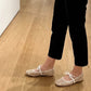 🔔 Letzte 100 Stück – solange der Vorrat reicht! Damen Französische Mesh-Flats mit Schleife