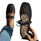 🔔 Letzte 100 Stück – solange der Vorrat reicht! Damen Französische Mesh-Flats mit Schleife