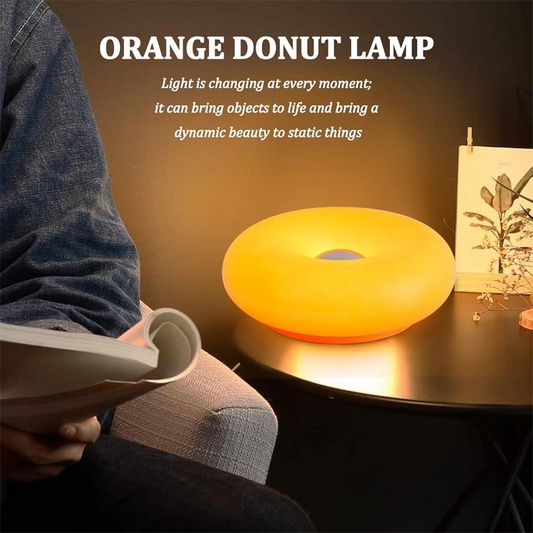 🚀 Neu eingetroffen – 50% Probierpreis! LED-Tischleuchte „Donut“ mit Touch-Steuerung