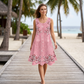💎 Der Sommerhit 2026 – der Wahnsinn! Ärmelloses Blumenmuster-Kleid mit Knopfleiste für Damen