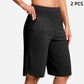 ⏰Letzter Tag des Schlussverkaufs – 50 % Rabatt🔥Yoga-Shorts für Damen mit hoher Taille und Taschen
