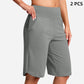 ⏰Letzter Tag des Schlussverkaufs – 50 % Rabatt🔥Yoga-Shorts für Damen mit hoher Taille und Taschen