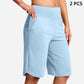 ⏰Letzter Tag des Schlussverkaufs – 50 % Rabatt🔥Yoga-Shorts für Damen mit hoher Taille und Taschen