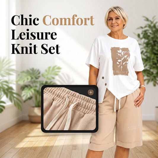 ⌛ Nur solange Vorrat reicht – danach regulärer Preis! Damen lässiges zweiteiliges Sommer-Shorts-Set