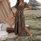 ⏰ Letzte Welle – Lager fast leer – 50% endet jederzeit！Damen Sommer V-Ausschnitt Seitenschlitz Maxikleid