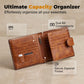 👛 50% RABATT! 🛡️ Herren Vintage RFID-Schutz Geldbörse – Echtes Leder & kompaktes Design – Schützt vor unbefugtem Auslesen – ideal für den täglichen Gebrauch oder Reisen – stilvoll & sicher 💳✨🧳