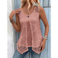 🚨 Eilmeldung: 50% endet heute Nacht! ⌛Zeitlich begrenztes Angebot – Lagen-Tanktop aus Spitze für Damen