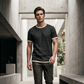 ⭐ 4,9 Sterne – nicht ohne Grund! Herren-T-Shirt mit Rundhalsausschnitt und Kontrastbesatz