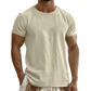 ⭐ 4,9 Sterne – nicht ohne Grund! Herren-T-Shirt mit Rundhalsausschnitt und Kontrastbesatz