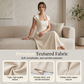 ⚡ Heute halber Preis! Elegantes A-Linien-Kleid für Damen mit quadratischem Ausschnitt, schmal geschnitten, langes Kleid