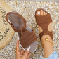 ✂️ Preis halbiert!☁️Bequeme Peep-Toe-Sandalen für Damen – Gönnen Sie sich noch heute Komfort🔥✨