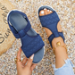 ✂️ Preis halbiert!☁️Bequeme Peep-Toe-Sandalen für Damen – Gönnen Sie sich noch heute Komfort🔥✨