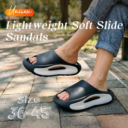50% RABATT! ☀️ Unisex Leichte Weiche Slide-Sandalen – Bequem, rutschfest & vielseitig – Ideal für Strand, Freizeit & den ganzen Tag 🌊