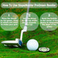 🏌️♂️⛳ Präzision statt Glück! Golf Nivelliergerät & Marker | Eliminiere Raten, steigere deine Putt-Genauigkeit & den Break-Erfolg