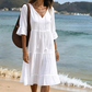 🌟 Der Look, den alle suchen – bei uns 50% günstiger! Sommerkleid für Damen in A-Linie mit Stufenschnitt und Quasten