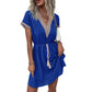 🏅 2000 Stück in 3 Tagen verkauft – schnell sein! Boho-Kleid mit V-Ausschnitt aus Spitze für Damen