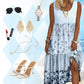 ⭐ 4,9 Sterne – nicht ohne Grund! ⌛Zeitlich begrenztes Angebot – Ärmelloses Damenkleid im Boho-Stil