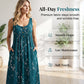 🌊 Der angesagteste Look diesen Sommer – zum halben Preis mitnehmen🌺Lässiges, ärmelloses Maxikleid für Damen