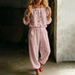 ⏰ Countdown läuft – 50% nur noch 3 Tage! Off-Shoulder-Jumpsuit für Damen