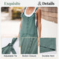 📦 Täglich 500+ Pakete versendet – der Wahnsinn! Locker sitzender Freizeit-Jumpsuit für Damen mit Taschen