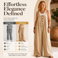 🏆 Verkaufsschlager – jetzt halber Preis! ✨Lässiger Jumpsuit für Damen mit breiten Trägern und Knöpfen