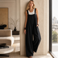 🏆 Verkaufsschlager – jetzt halber Preis! ✨Lässiger Jumpsuit für Damen mit breiten Trägern und Knöpfen