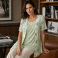 🎯 Einfach halber Preis – keine Spiele!✨Damen Plus-Size Blumenprint-Oberteil💕
