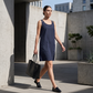 🌟 Der Look, den alle suchen – bei uns 50% günstiger! ✨Ärmelloses Tanktop-Kleid für Damen mit Taschen💕