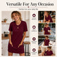 🌊 Der angesagteste Look diesen Sommer – zum halben Preis mitnehmen！Lockeres Sommer-T-Shirt-Kleid für Damen mit Taschen