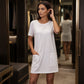 🌊 Der angesagteste Look diesen Sommer – zum halben Preis mitnehmen！Lockeres Sommer-T-Shirt-Kleid für Damen mit Taschen