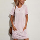 🌊 Der angesagteste Look diesen Sommer – zum halben Preis mitnehmen！Lockeres Sommer-T-Shirt-Kleid für Damen mit Taschen