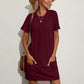 🌊 Der angesagteste Look diesen Sommer – zum halben Preis mitnehmen！Lockeres Sommer-T-Shirt-Kleid für Damen mit Taschen