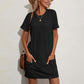 🌊 Der angesagteste Look diesen Sommer – zum halben Preis mitnehmen！Lockeres Sommer-T-Shirt-Kleid für Damen mit Taschen