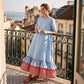 🌟 Der Look, den alle suchen – bei uns 50% günstiger! Sommerliches Maxikleid für Damen mit gestuften Rüschen