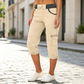 🔔 Letzte 100 Stück – solange der Vorrat reicht! 👖Capri-Cargo-Hose mit hoher Taille für Damen