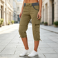 🔔 Letzte 100 Stück – solange der Vorrat reicht! 👖Capri-Cargo-Hose mit hoher Taille für Damen