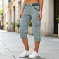 🔔 Letzte 100 Stück – solange der Vorrat reicht! 👖Capri-Cargo-Hose mit hoher Taille für Damen