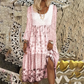 🌟 Der Look, den alle suchen – bei uns 50% günstiger! Lässiges Patchwork-Kleid mit langen Ärmeln für Damen