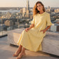 ☀️ Sommer Sale – Jetzt 40 % sparen! ☀️Damen lässiges Sommerkleid mit rundem Ausschnitt