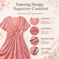⭐ 4,9 Sterne – nicht ohne Grund! 👗Damenkleid mit V-Ausschnitt, Blumenmuster und gedrehter Taille