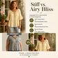 👚 Elegantes Rüschen-Oberteil – 3/4-Ärmel, fließende Bewegung & weicher Baumwollmix – Für einen mühelos schicken Look – Nur heute -50%!