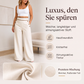 📦 Täglich 500+ Pakete versendet – der Wahnsinn! ✨Damen-Hochweitbund-Hosen mit kontrastierenden Besätzen
