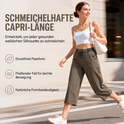 📈 Verkaufshit Nr. 1 – direkt 50%! ✨Legere Denim-Caprihosen für Damen
