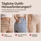 📈 Verkaufshit Nr. 1 – direkt 50%! ✨Legere Denim-Caprihosen für Damen